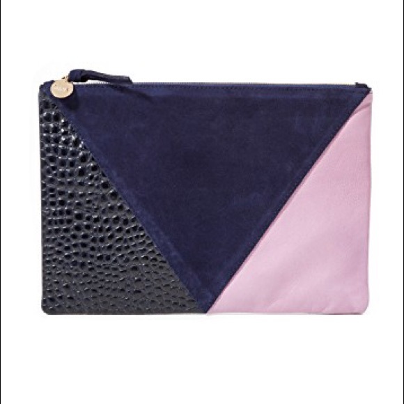 Clare V Handbags - Clare V Patchwork Flat Clutch